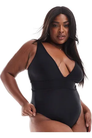 South Beach Swimsuit with deep band/ belt in
