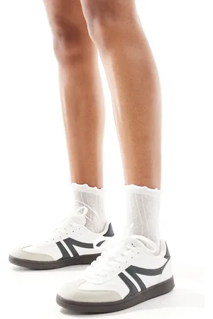 Pull&Bear Retro sneakers with rubber sole in