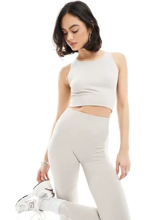 ONLY Seamless top in beige - part of a set