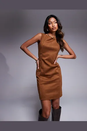 River Island Suedette mini dress in