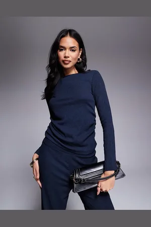 River Island Textured long sleeve tee in - part of a set