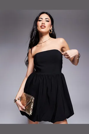 River Island Bandeau mini dress in