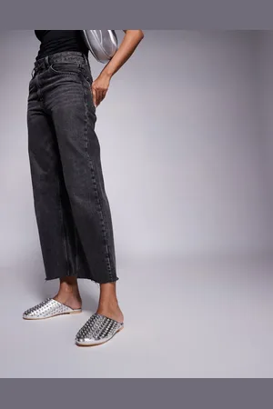 Public Desire Cairo studded flat mules in