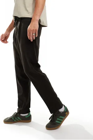 SELECTED Relaxed tapered fit waistband pants in