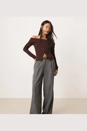 Miss Selfridge Tailored wide leg pants in