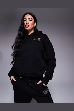 EA7 Armani gold logo hoodie in - part of a set