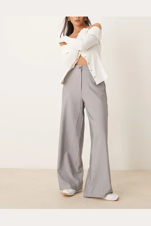 ASOS Tailored relaxed straight leg pants in