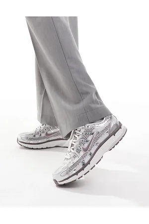 Nike P-6000 sneakers in silver and purple