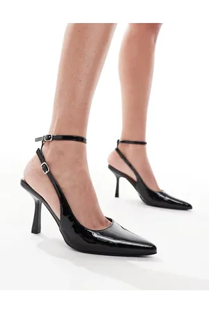 SEQWL Salado sling back kitten heels in