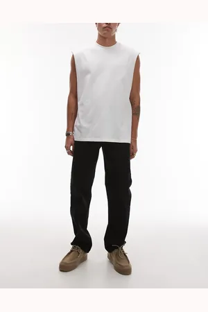 Topman Rigid straight leg jeans in