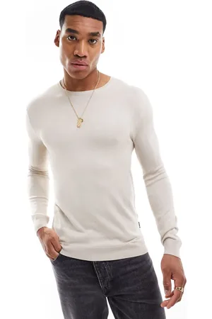 Only & Sons Crewneck sweater in beige