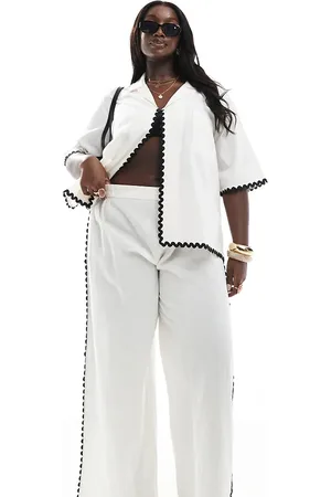 Esmée Exclusive rick-rack beach pants in - part of a set