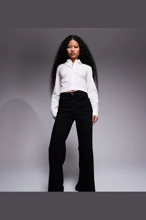 River Island Wide leg jeans in