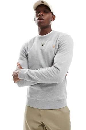 Farah Tim crewneck sweatshirt in heather