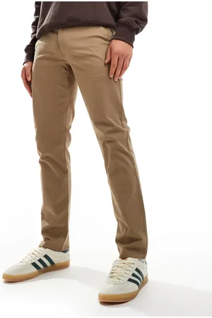 Farah Elm slim fit chino pants in beige
