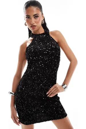 Threadbare Sequin mini dress in