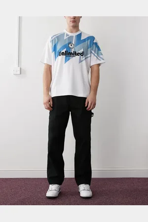 A Bathing Ape Aape by A Bathing Ape pull on straight leg carpenter pants in black