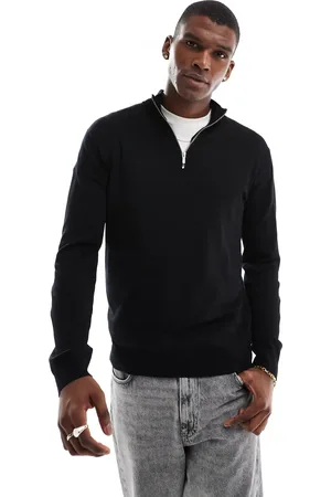 Only & Sons 1/4 zip sweater in