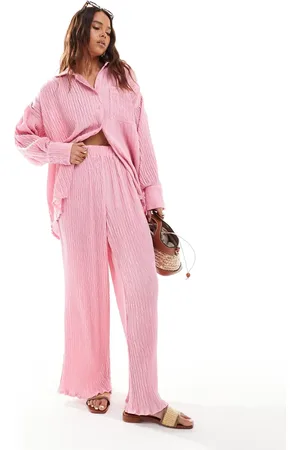 The Frolic Exclusive textured beach pants in - part of a set