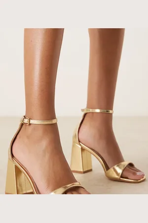 Raid Niya mid block heel sandals in