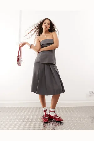 COLLUSION Tailored pleated kilt in - part of a set