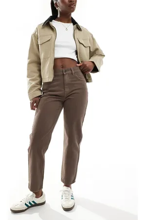 Pull&Bear High rise mom jeans in