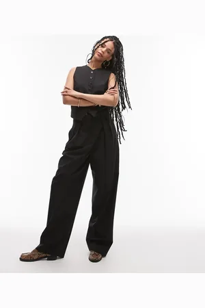 MANGO Relaxed straight fit pants in - part of a set