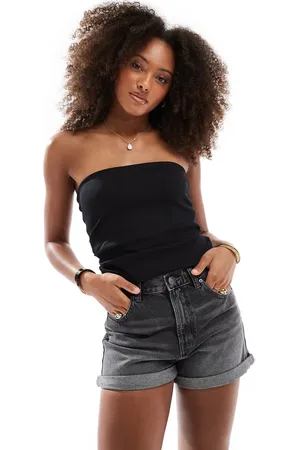 Pull&Bear Mom denim shorts in