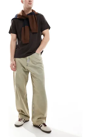 JACK & JONES Ron skater fit jeans in bleach wash