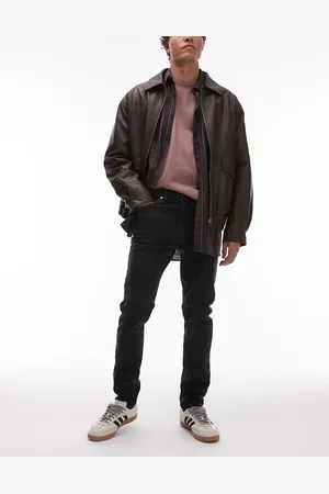 Topman Stretch skinny jeans in washed