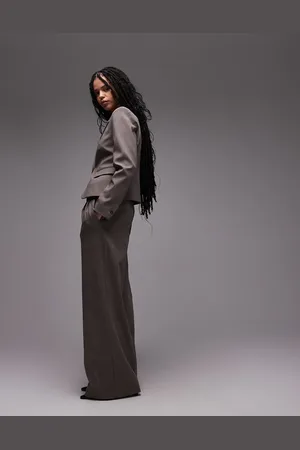 MANGO Pleat front wide leg pants in - part of a set