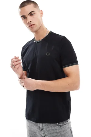 Fred Perry Twin tipped t-shirt in and green