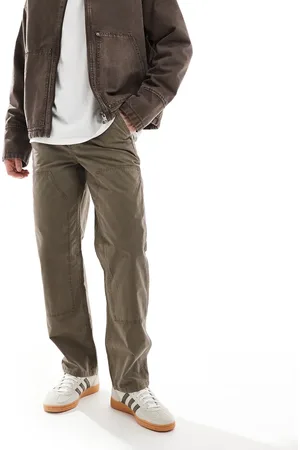 River Island Relaxed fit workwear pants in