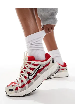 Nike P-6000 sneakers in light and red