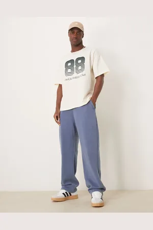 Abercrombie & Fitch Baggy vintage sweatpants in indigo