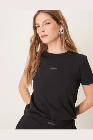 Calvin Klein Institutional graphic baby tee in