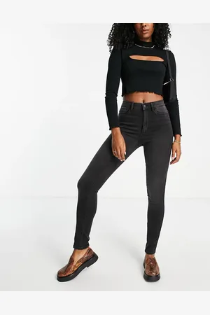 ONLY Royal high waisted skinny jeans in washed