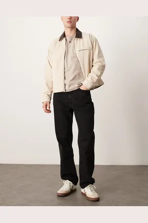 Abercrombie & Fitch Lightweight loose fit jeans in