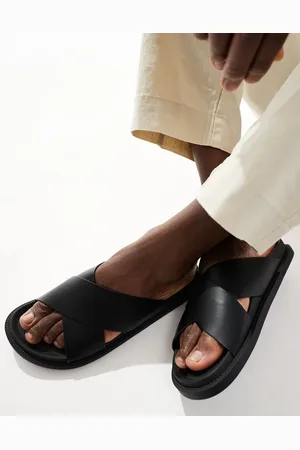 ASOS Cross over strap sandals in