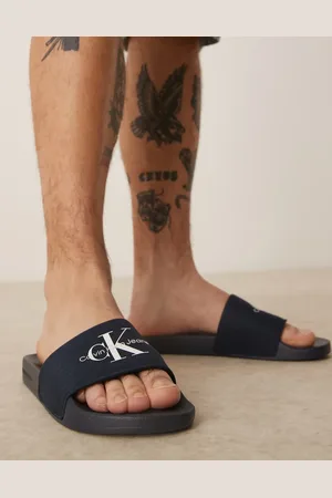 Calvin Klein Large logo slides in