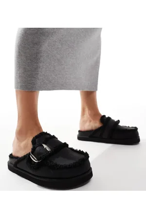 Raid Kylie teddy mules in
