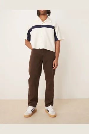 Abercrombie & Fitch Loose jeans in dark brown