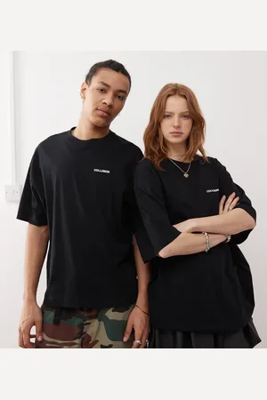 COLLUSION Unisex oversized t-shirt with co-ordinates in