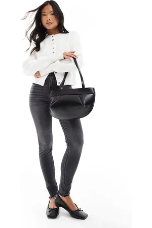 ASOS Shoulder bag with seam detail in