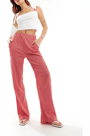 Reclaimed Relaxed pants in gingham