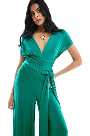 Style Cheat Multiway wide leg jumpsuit in