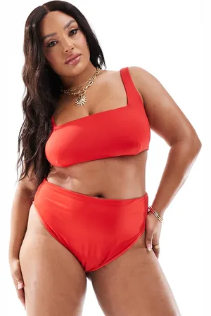 ASOS Maya Curve high waist bikini bottoms in