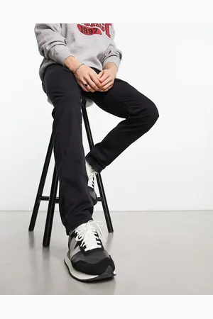 Farah Elm cotton mix chino twill pants in
