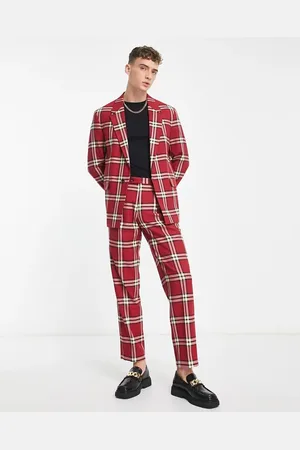 Viggo Rabiot check suit pants in