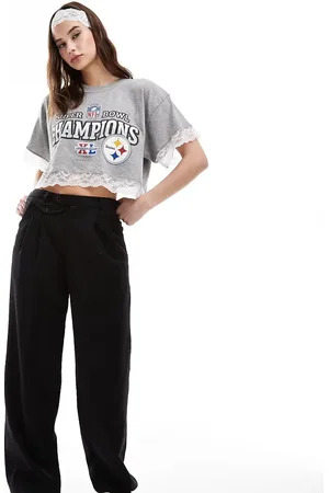 Reclaimed Revived x Glass Onion slouchy dad pants in